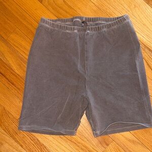 SKIMS Gray Bike Shorts